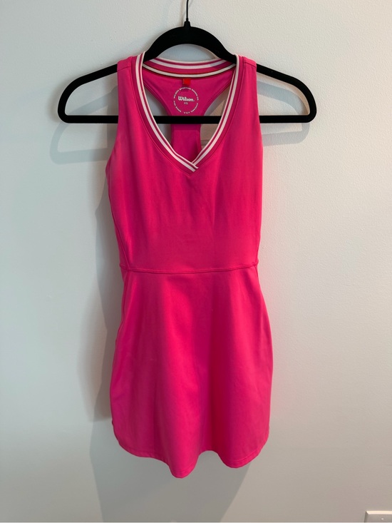 Wilson Dresses & Skirts - Wilson Tiebreaker Tennis Dress in Fuscia